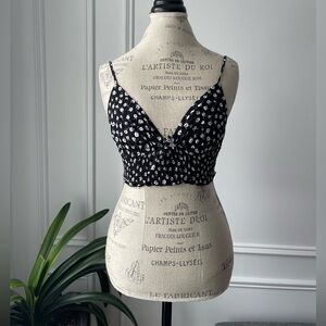 Kyla keyhole smocked cami